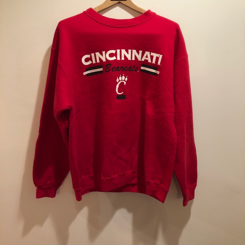 Vintage Cincinnati bearcats crewneck sz L